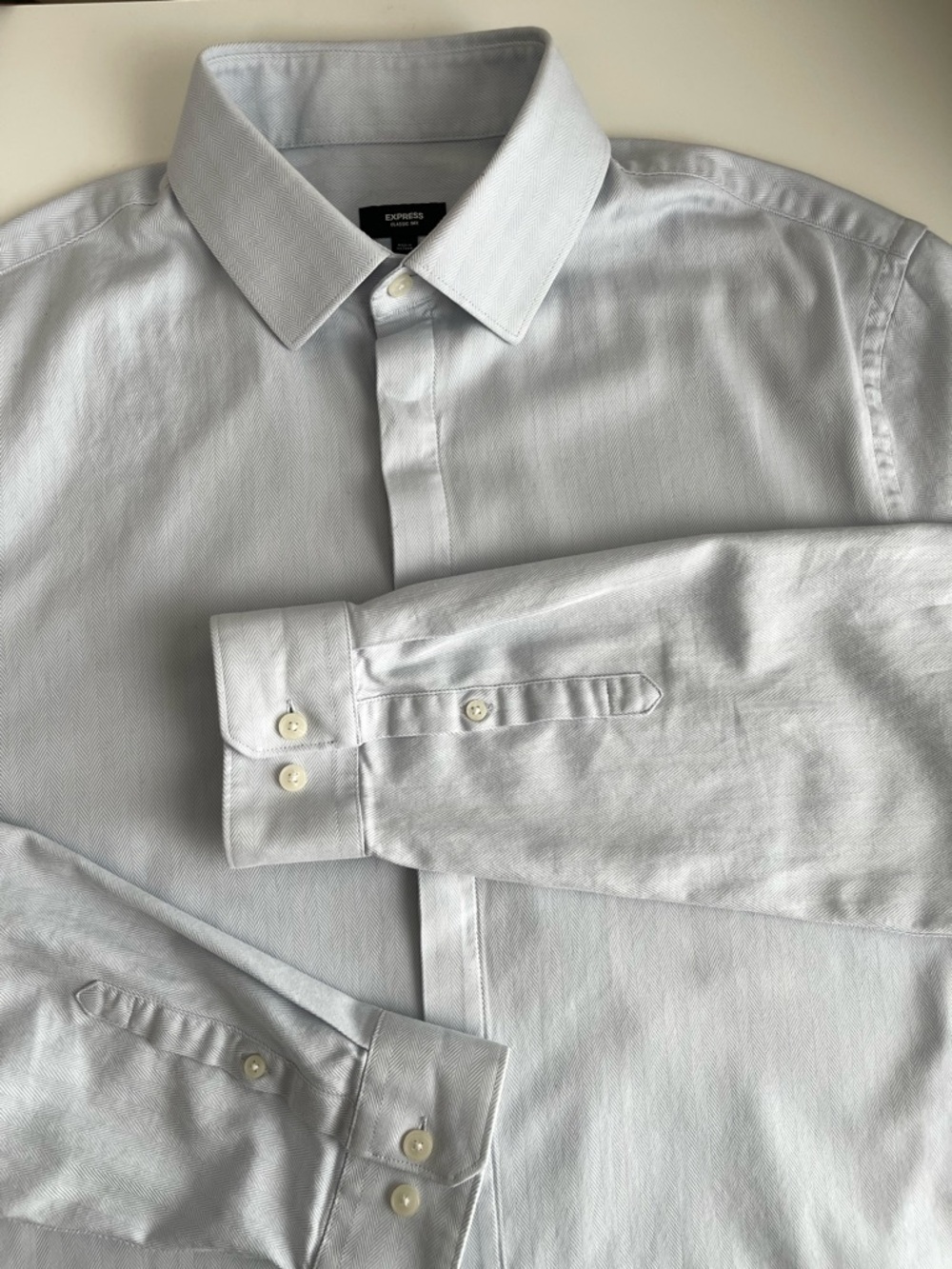 Express Men’s Pale Blue Dress Shirt